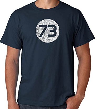 Sheldon Cooper 73 t-shirt