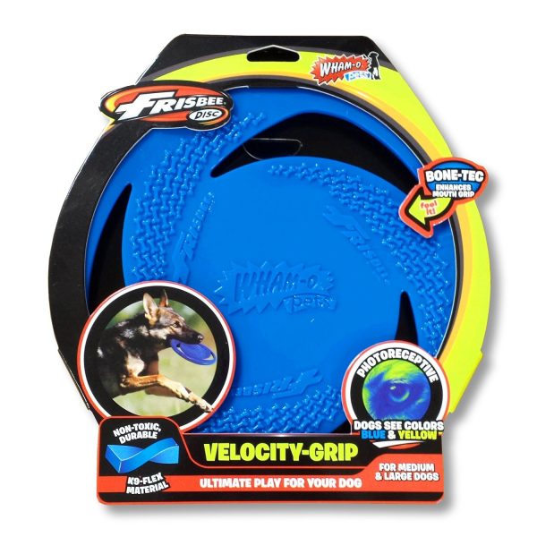 Wham-O Velocity Grip Dog Frisbee