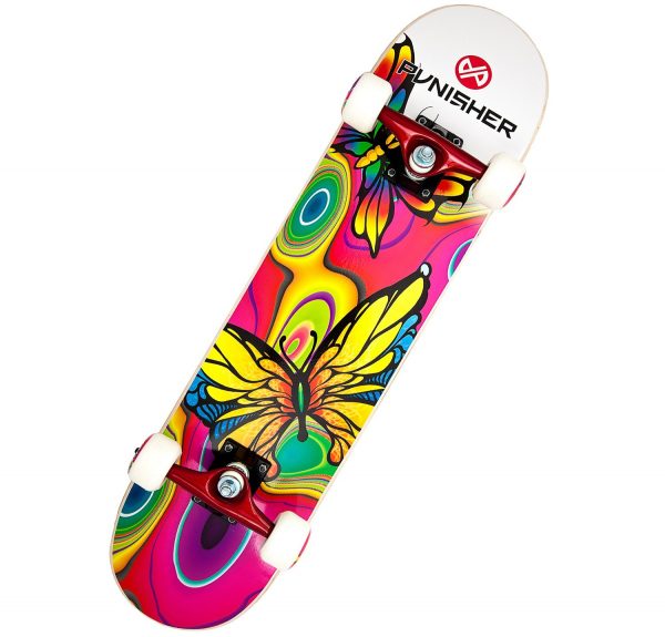 Punisher Skateboards Butterfly Jive Skateboard