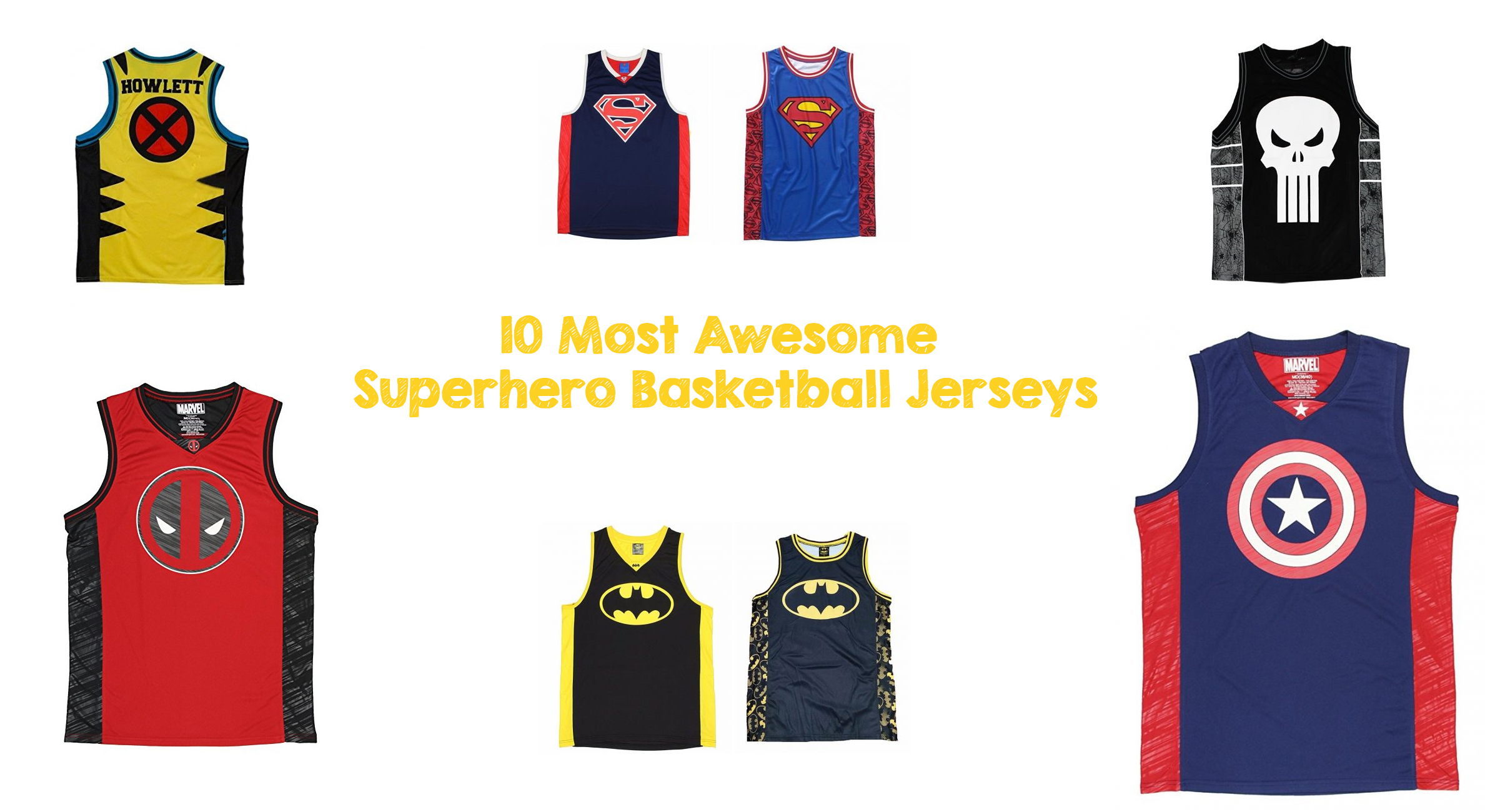 10 Most Awesome Superhero Basketball Jerseys