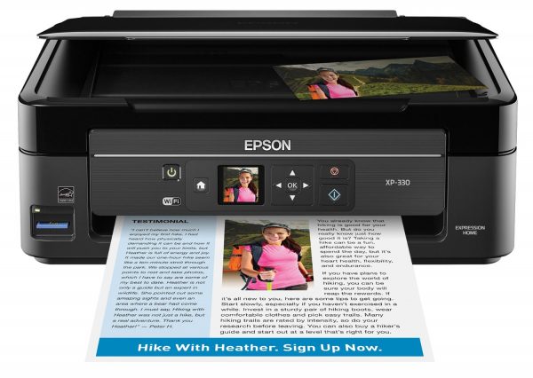 Epson Expression Home XP-330 Wireless Printer With Scanner & Copier