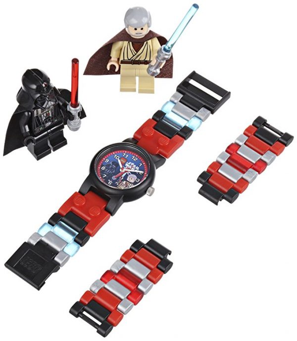 LEGO Kids Star Wars Vader vs Obi Wan Watch