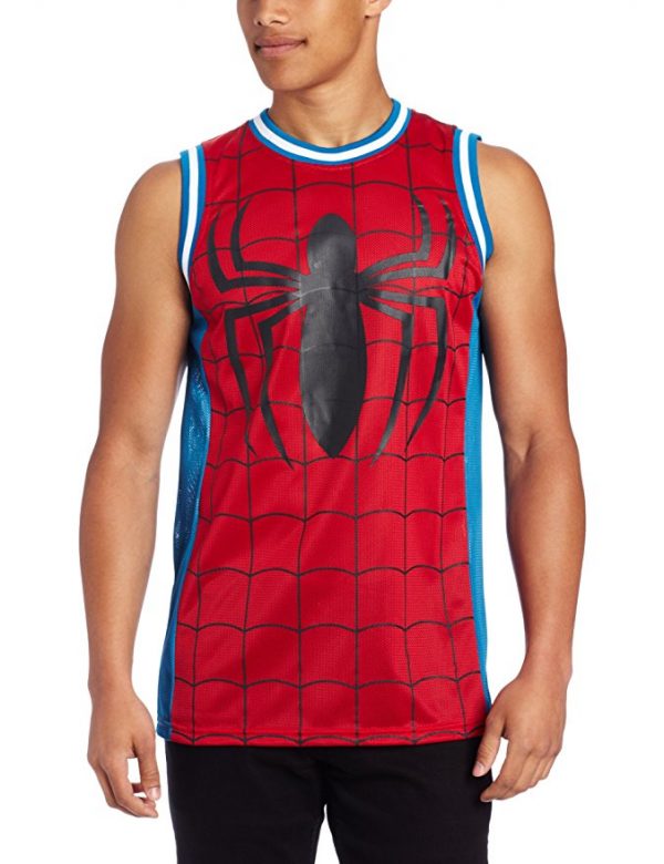 Marvel Comics Spiderman Basketball Jersey