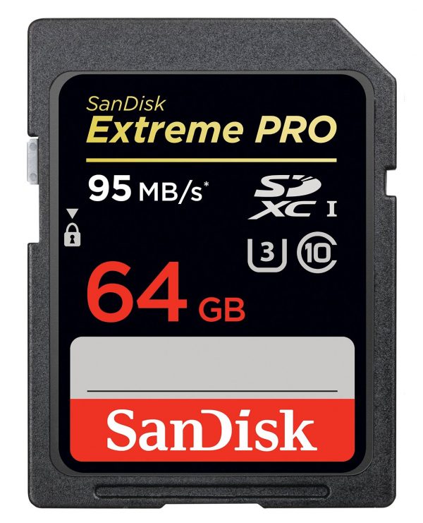 SanDisk Extreme Pro SDXC Flash Memory Card