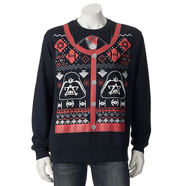 Star Wars Darth Vader Cardigan Ugly Christmas Sweater