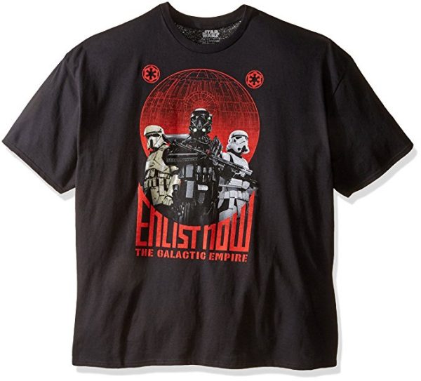 Star Wars Rogue One Empire Enlist Now T-Shirt