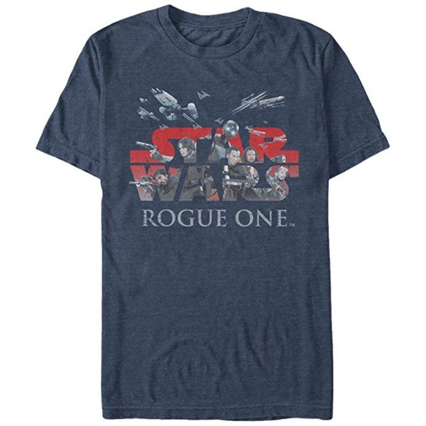 Star Wars Rogue One T-Shirt Men's Hero Logo