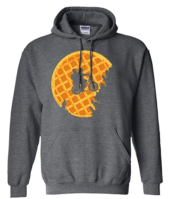 Stranger Things Waffle-Moon E.T. Style Hoodie