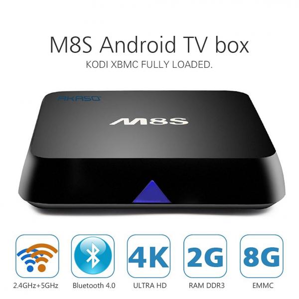 AKASO M8S Android TV Box