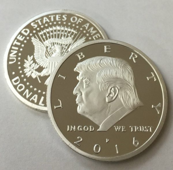 Donald Trump Silver Eagle Novelty Coin