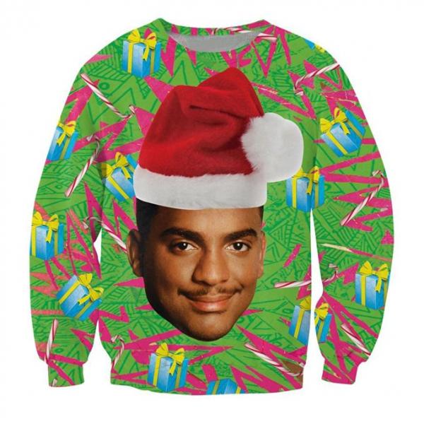 Fresh Prince of Bel-Air Carlton Ugly Christmas Sweater