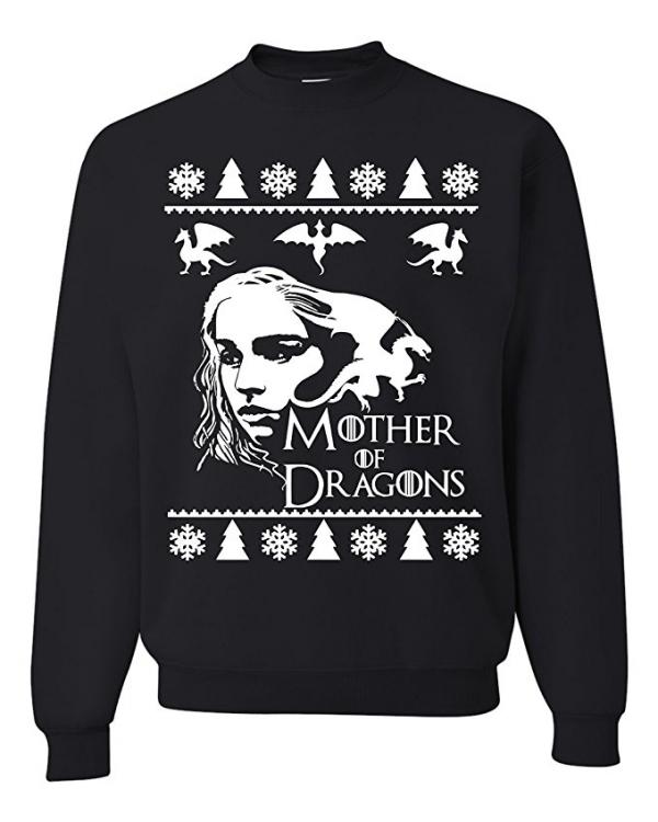 Game of Thrones 'Mother of Dragons ugly Christmas Sweater