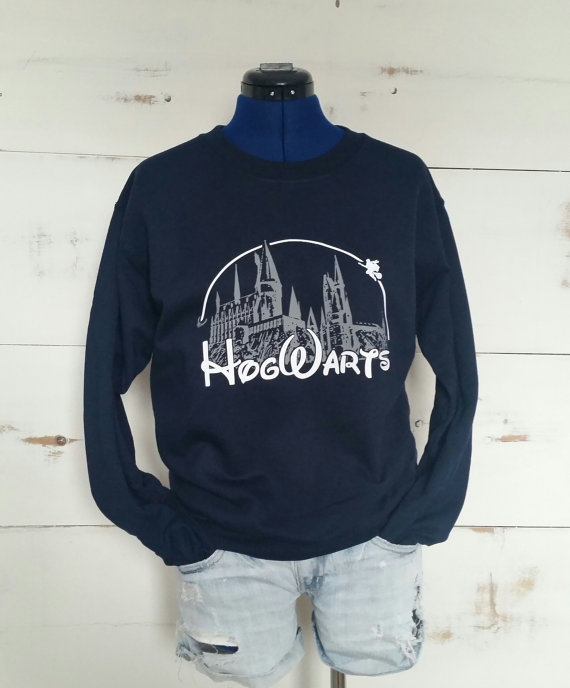 hogwarts castle sweater