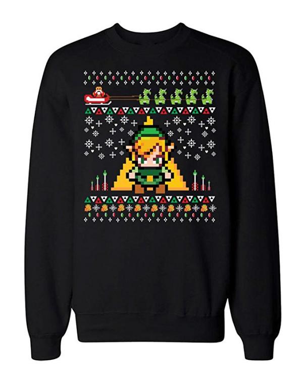 Legend of Zelda Link Ugly Christmas Sweater