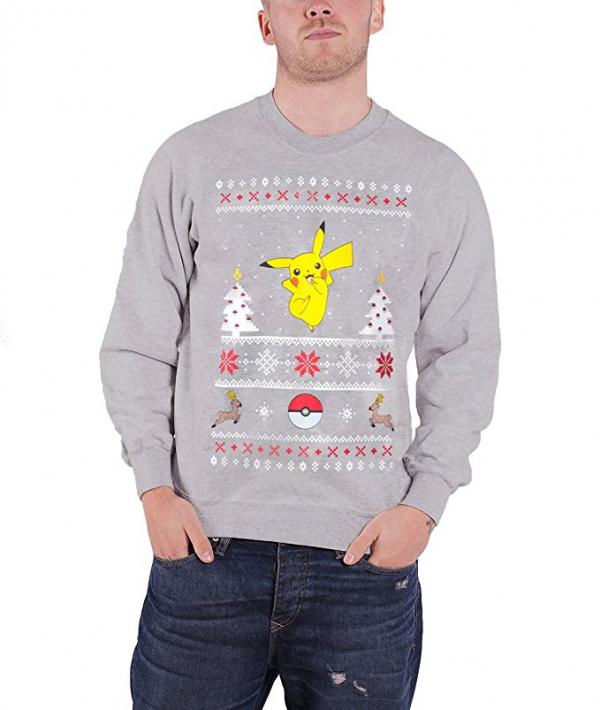Pokemon Holiday Pikachu Ugly Christmas Sweater