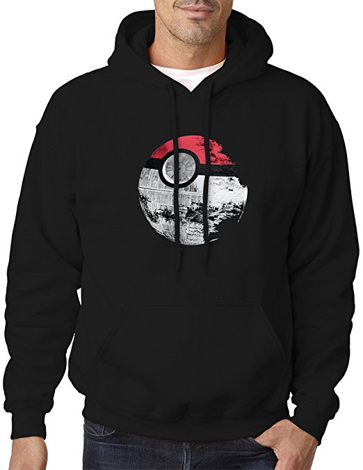 Star Wars Death Star Pokeball Hoodie Sweatshirt