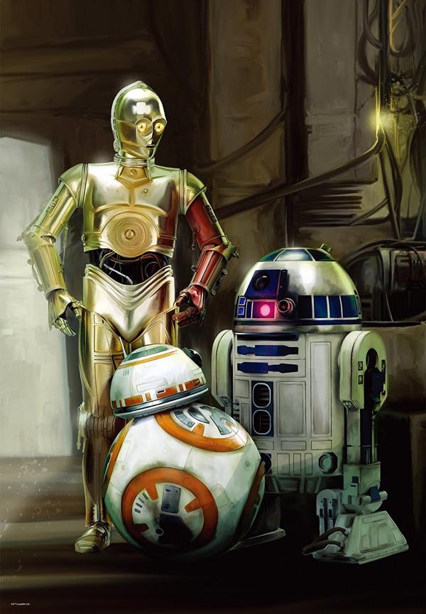 Star Wars Episode 7 R2-D2, C-3PO and BB-8
