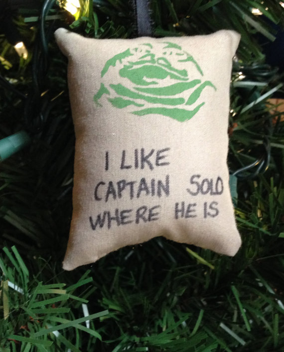 Star Wars Jabba the Hutt Quote Christmas Tree Ornament