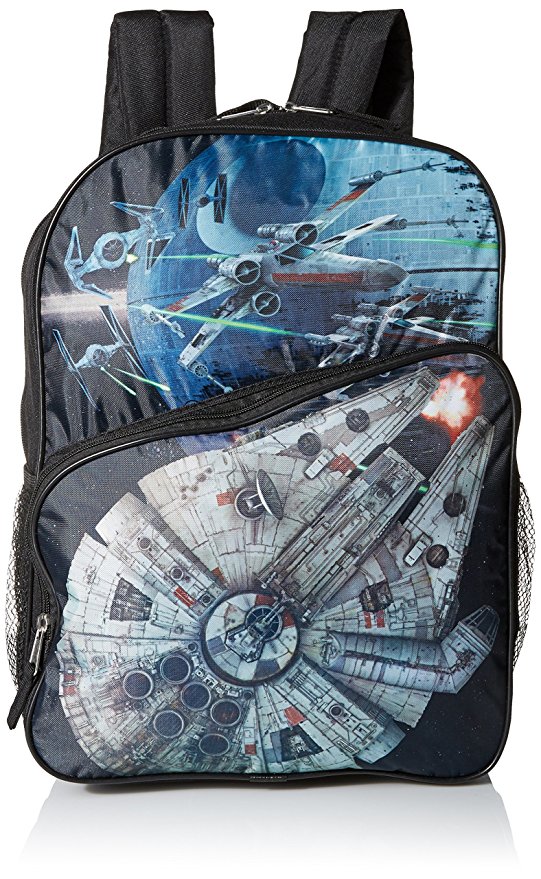 Star Wars Millennium Falcon, X-Wing & Death Star Backpack