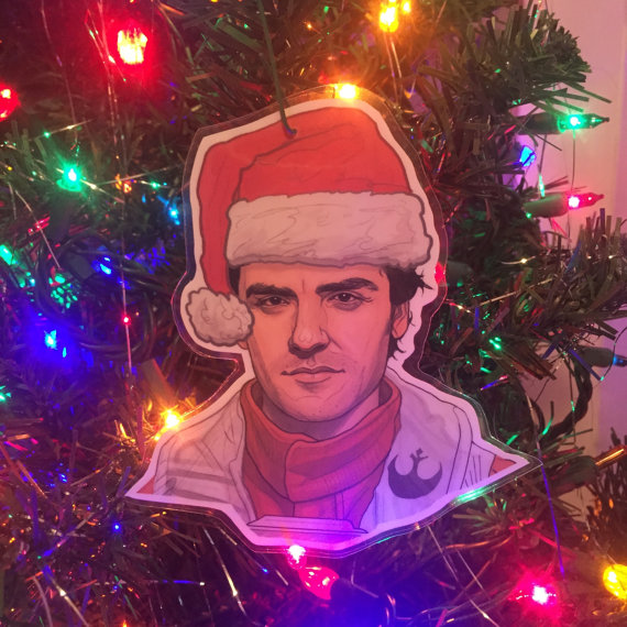 Star Wars Poe Dameron Christmas Tree Ornament