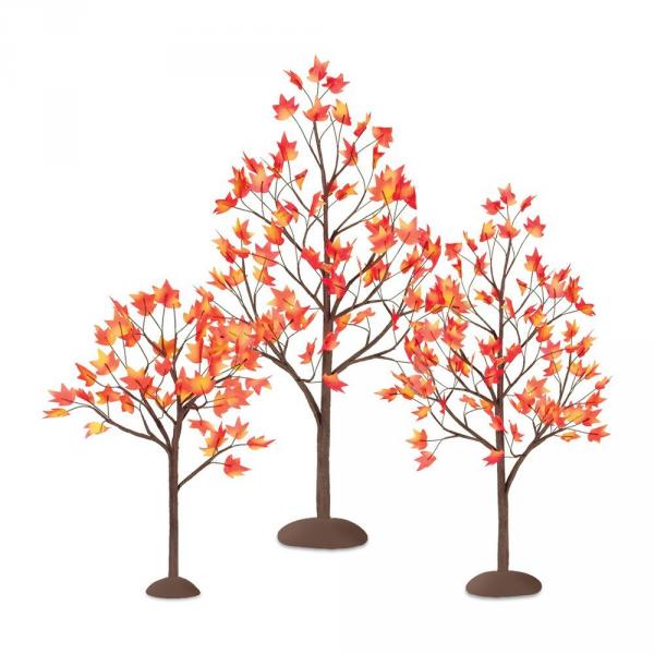 Thanksgiving Autumn Maple Tree Set