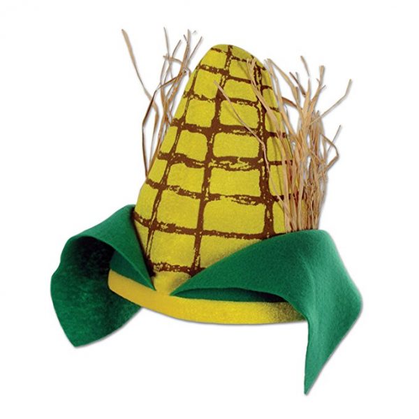 Thanksgiving Plush Corn Cob Hat