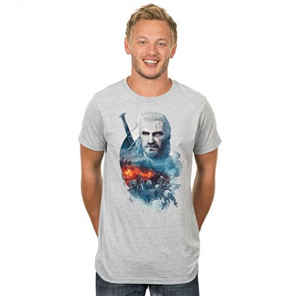 The Witcher 3 Geralt Into Fire T-Shirt