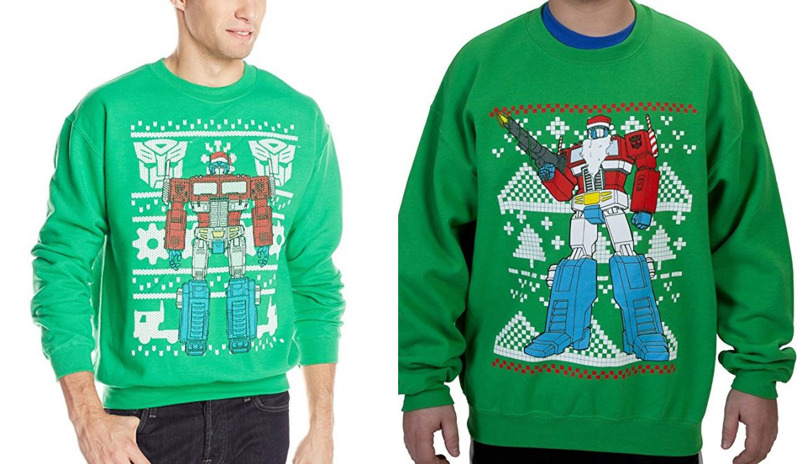 transformers-optimus-prime-ugly-christmas-sweater