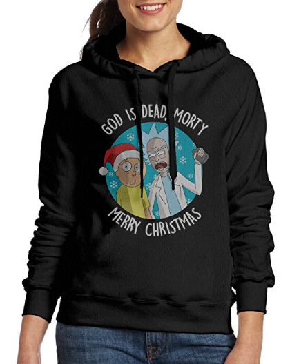 women-hoodie-rick-morty-merry-christmas-crew-neck-long-sleeve-jacket