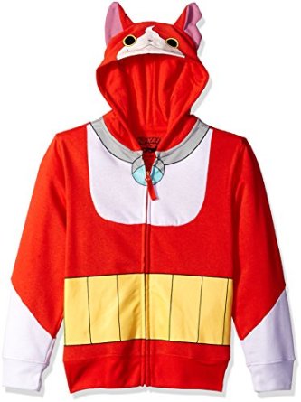 yo-kai watch jibanyan costume zip hoodie