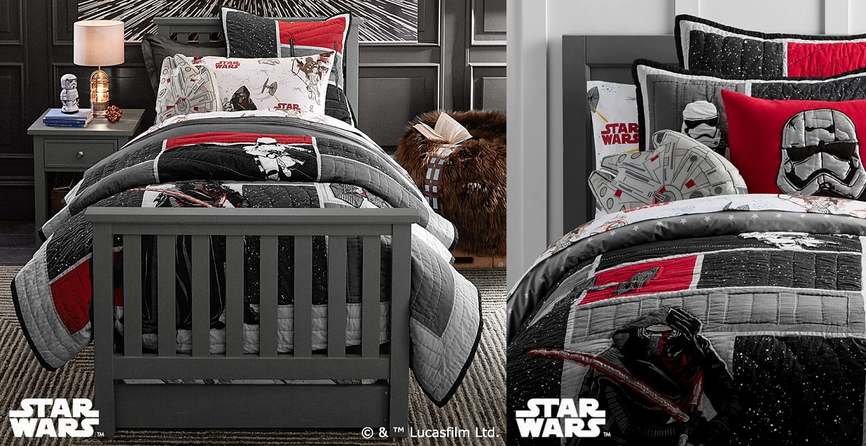 best-star-wars-bed-sheets-star-wars-the-force-awakens-quilted-bedding