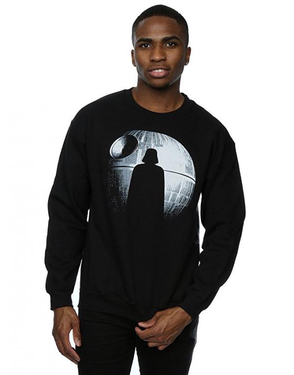 Star Wars Rogue One Death Star Darth Vader Silhouette Sweatshirt