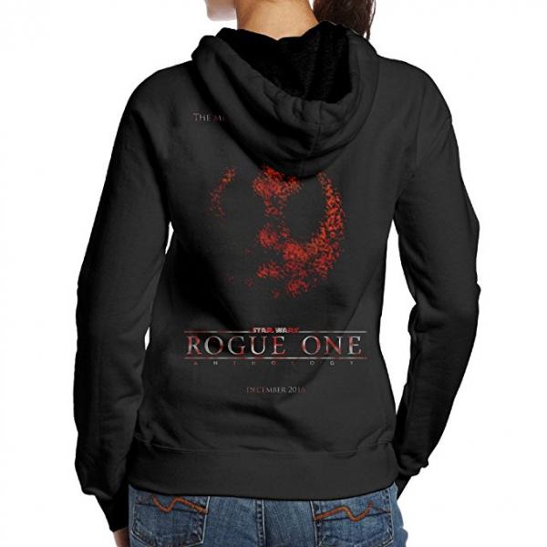 Women's Star Wars Rogue One Rebellion Logo Hoodie