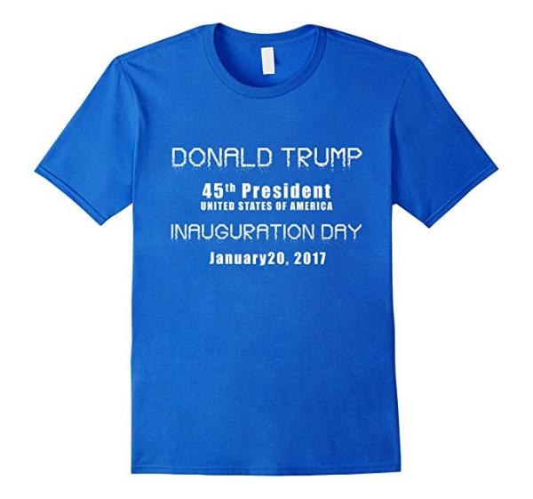 Donald Trump 45th President T-Shirt