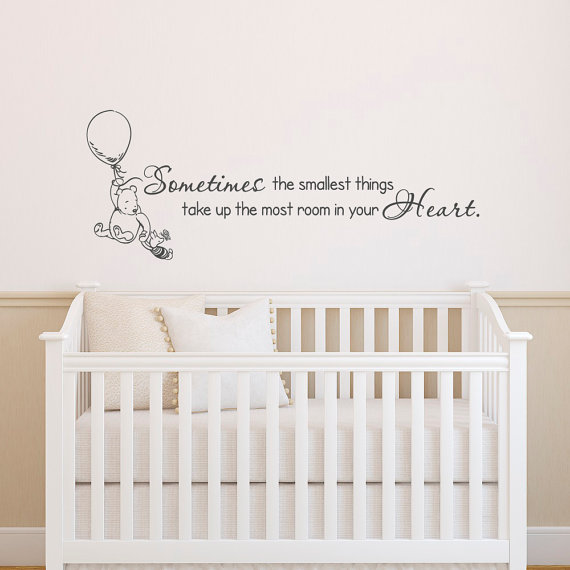 Sweet Winnie the Pooh Quote Wall Decal