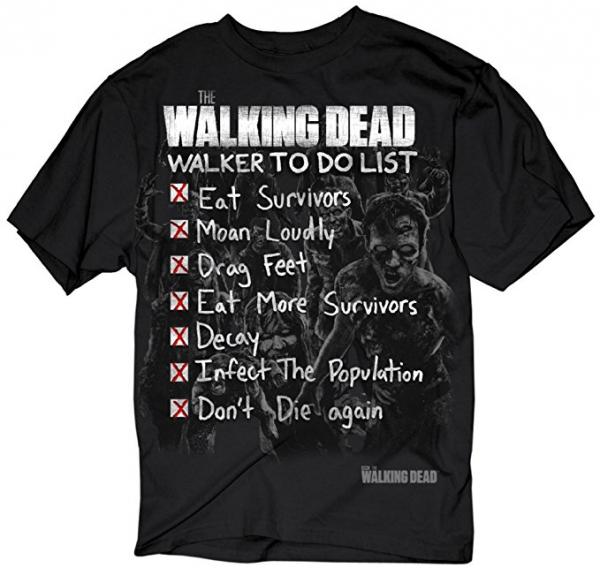 The Walking Walker to-do List T-Shirt