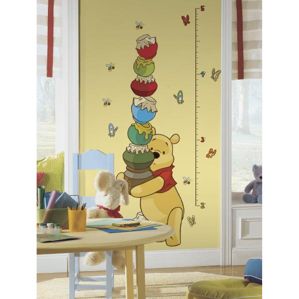 Winnie the Pooh Height Measure Wall Decal