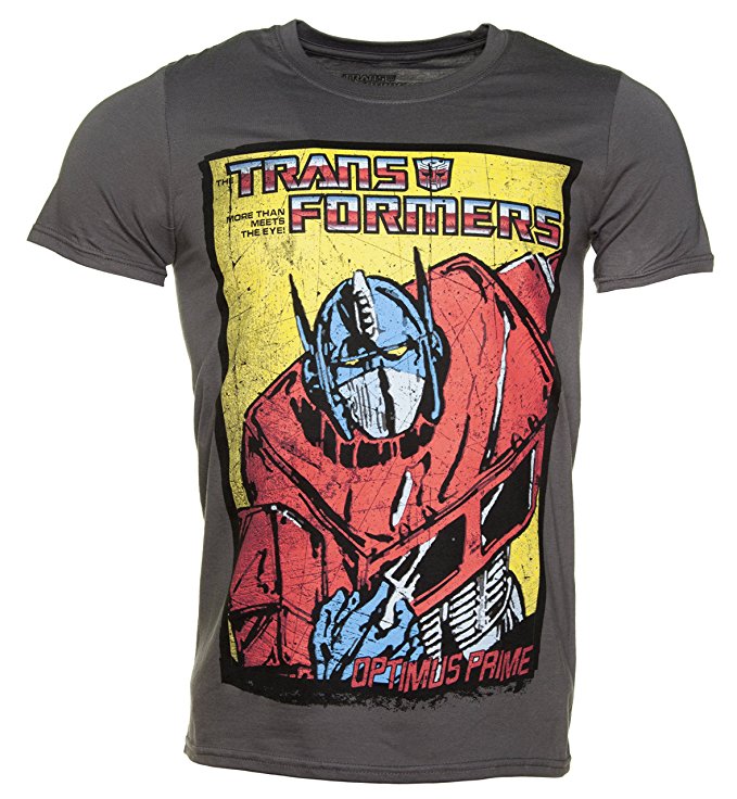 Transformers Optimus Prime Comics Style T-Shirt