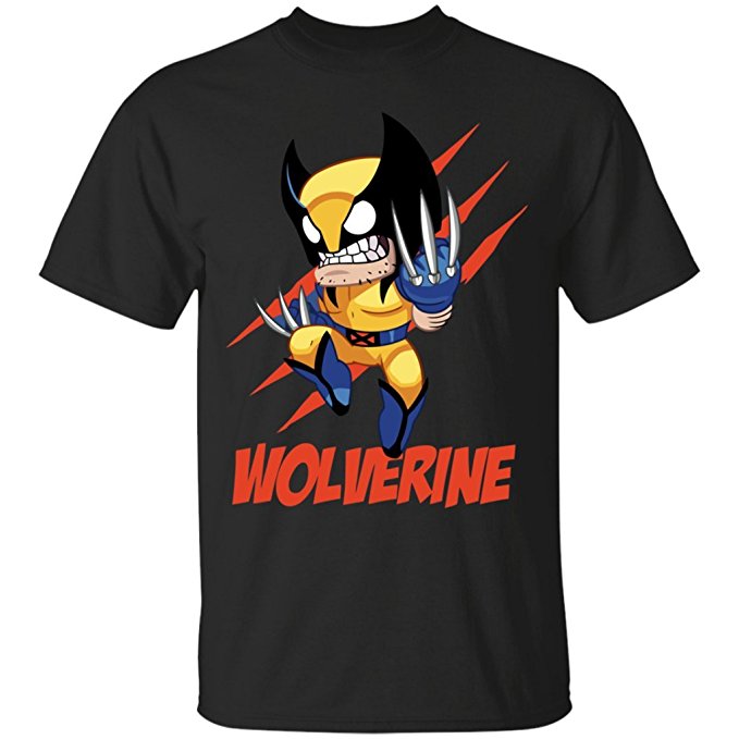 Wolverine Small & Angry T-Shirt