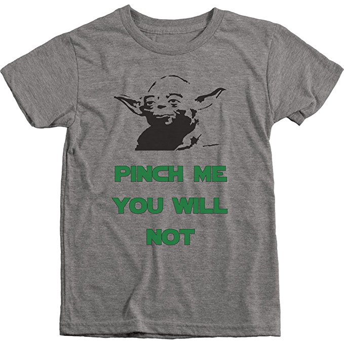 St. Patrick's Day Star Wars Yoda Pinch Me T-Shirt