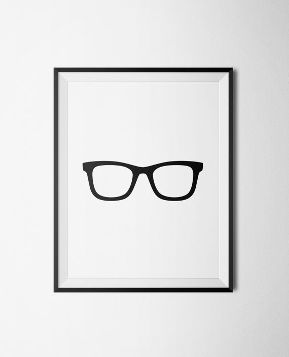 glasses poster