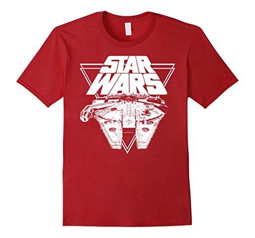 Star Wars The Last Jedi Millennium Falcon T-Shirt