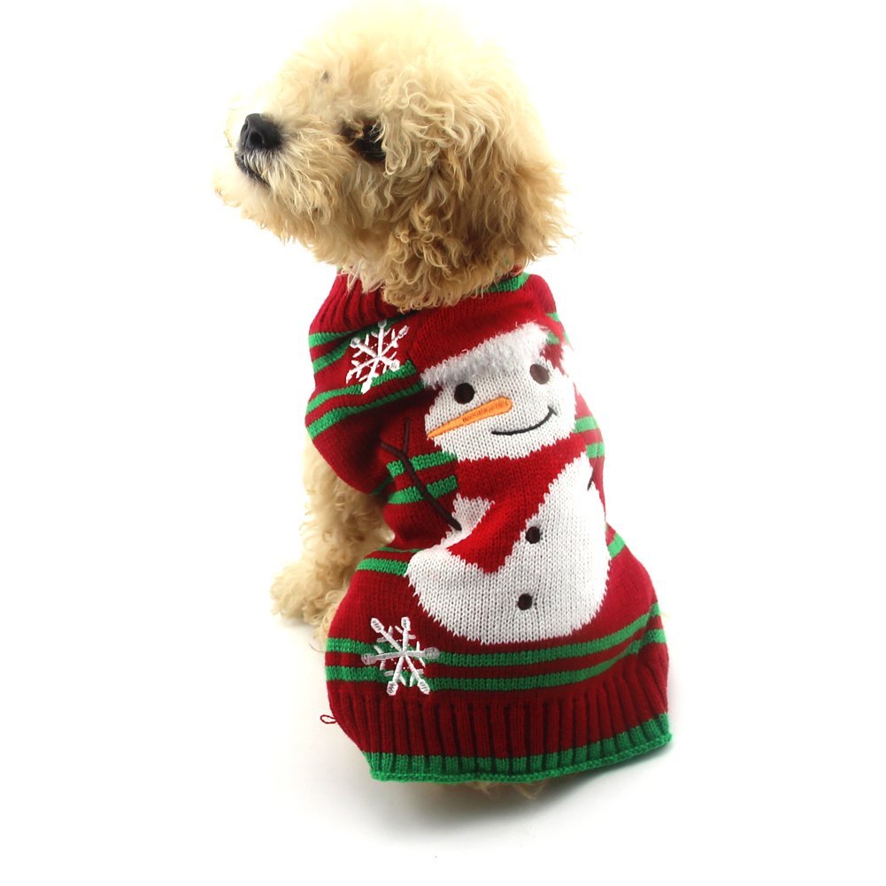 Snowman Ugly Christmas Sweater for Dogs
