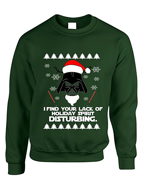 Star Wars Angry Darth Vader Ugly Christmas Sweater
