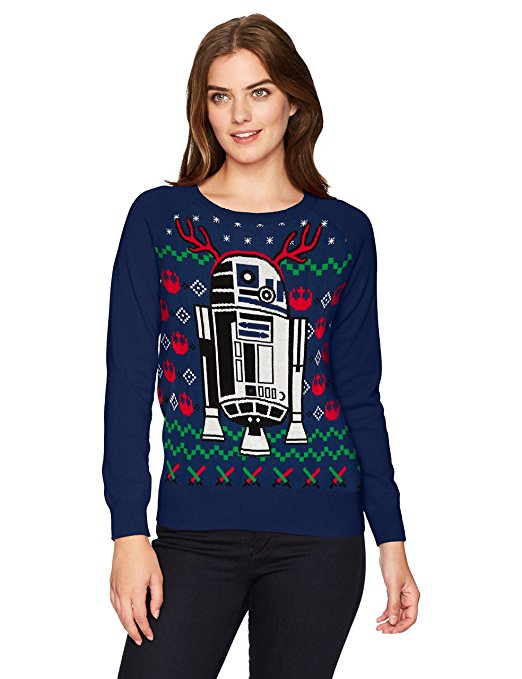 Star Wars Reindeer R2-D2 Ugly Christmas Sweater