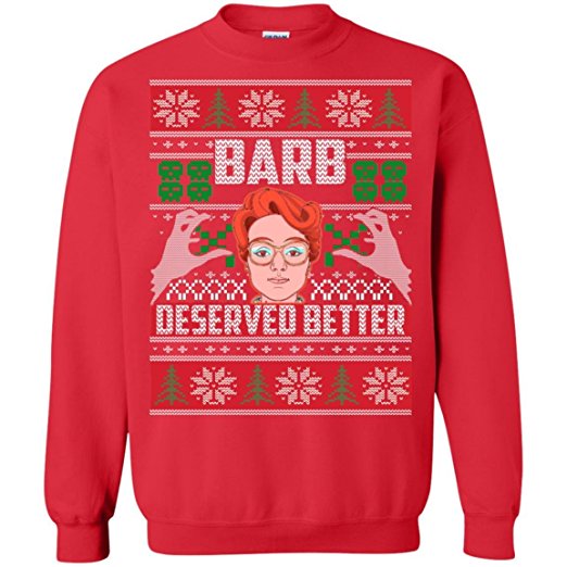 Stranger Things Barb Ugly Christmas Sweater
