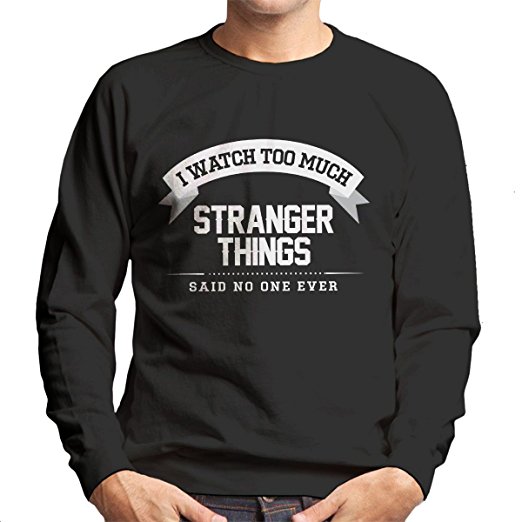 Stranger Things Binge Ugly Christmas Sweater
