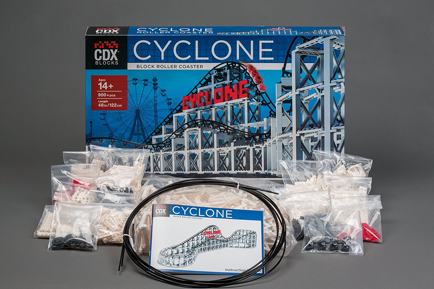 CDX Blocks Cyclone Roller Coaster Building Block System