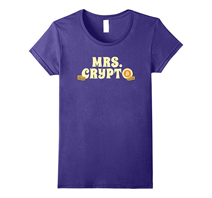 Mrs Crypto Cryptocurrency Shirt For Women 