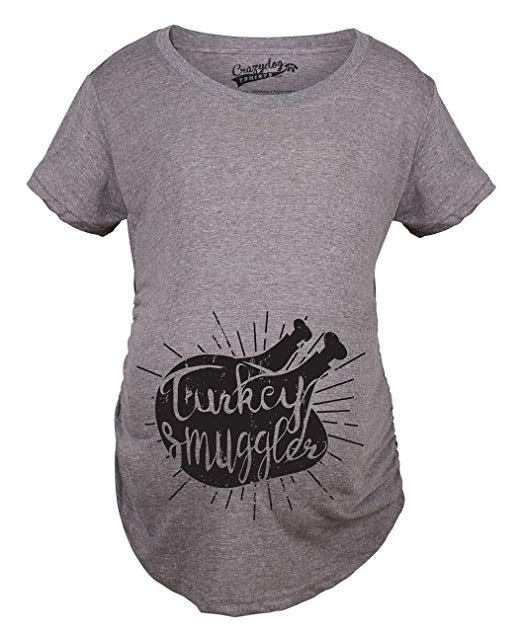 Funny Thanksgiving Maternity T-Shirt